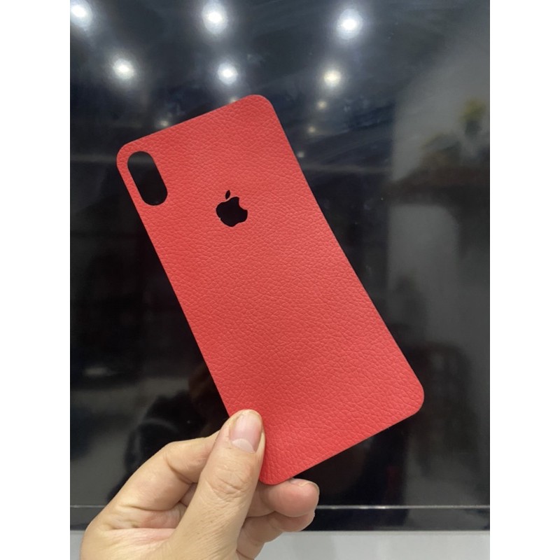 Dán da lưng Iphone Xs Max đủ màu