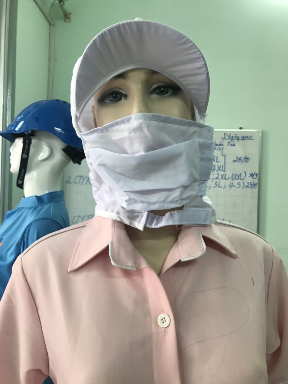 Water food smooth cloth hat-Viet an TM may Ltd