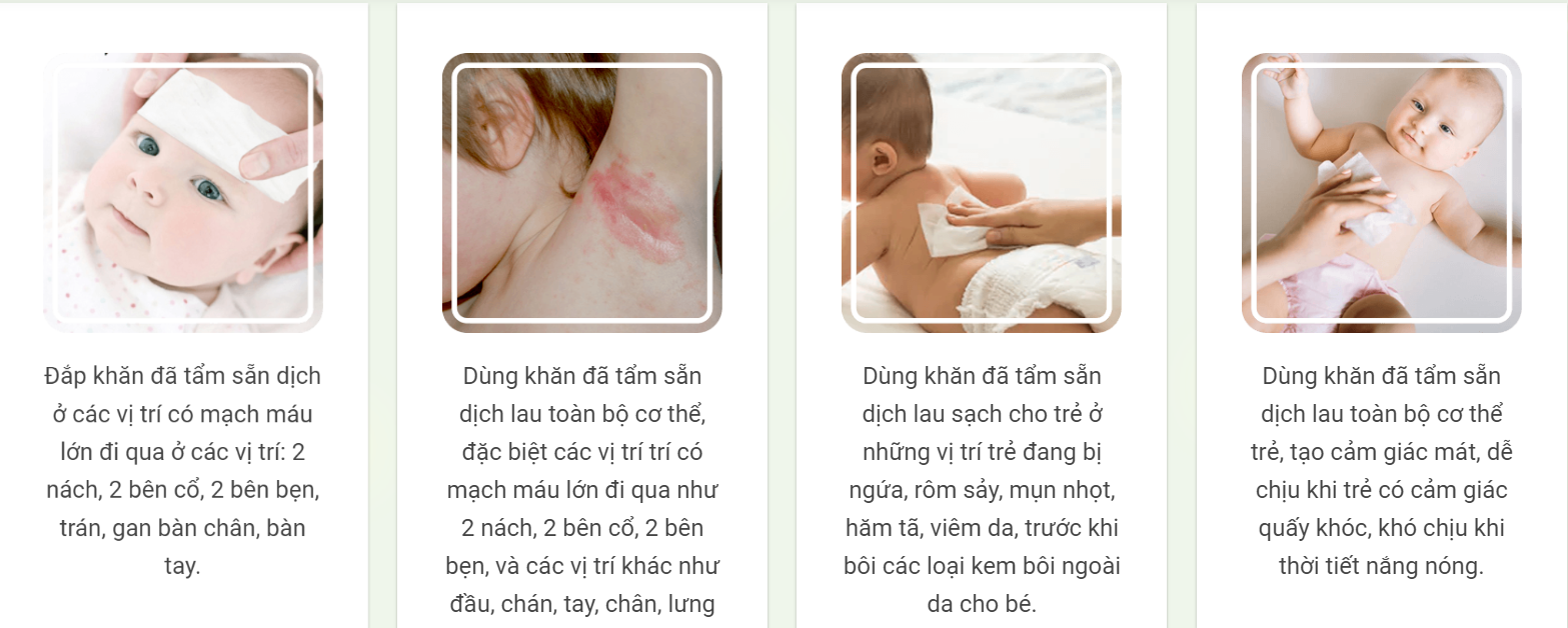 Khăn Lau Hạ Sốt Dr Papie