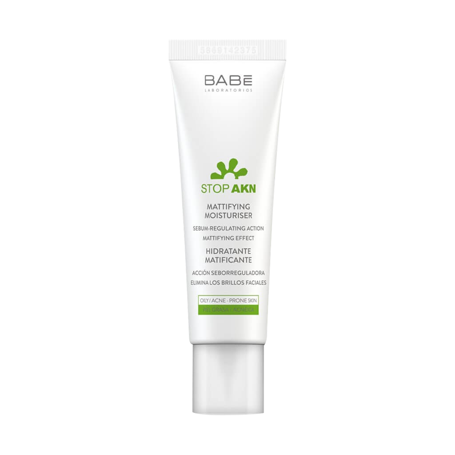 Kem Dưỡng Ẩm giảm nhờn Mụn Babe Stop AKN Mattifying Moisturiser