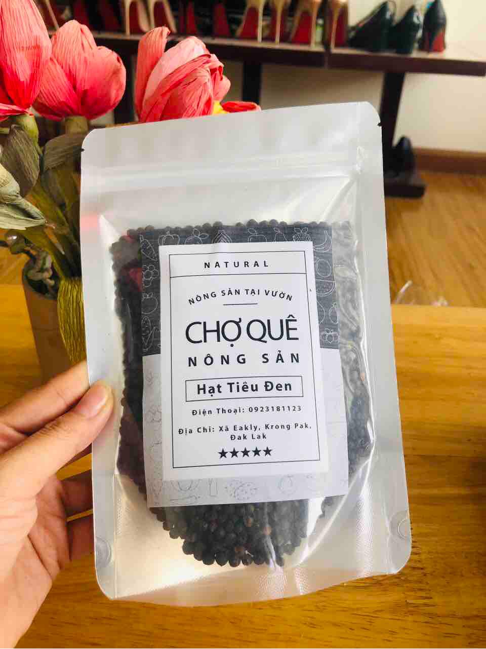 [HCM]Hạt Tiêu Đen - 100% Nguyên Chất 0.5kg