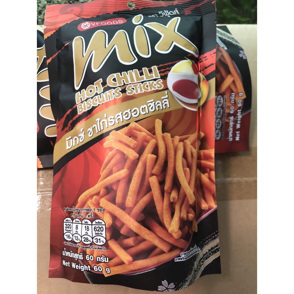 Bánh Que Cọng Mix (gói 50g) Thái Lan