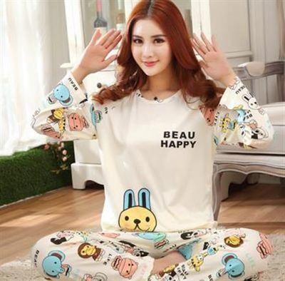 Bộ đồ ngủ hoạt hình dài tay DND12.