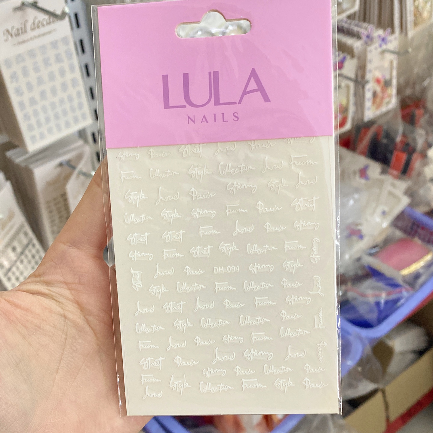 Sticker Dán Móng Tay Nail 1