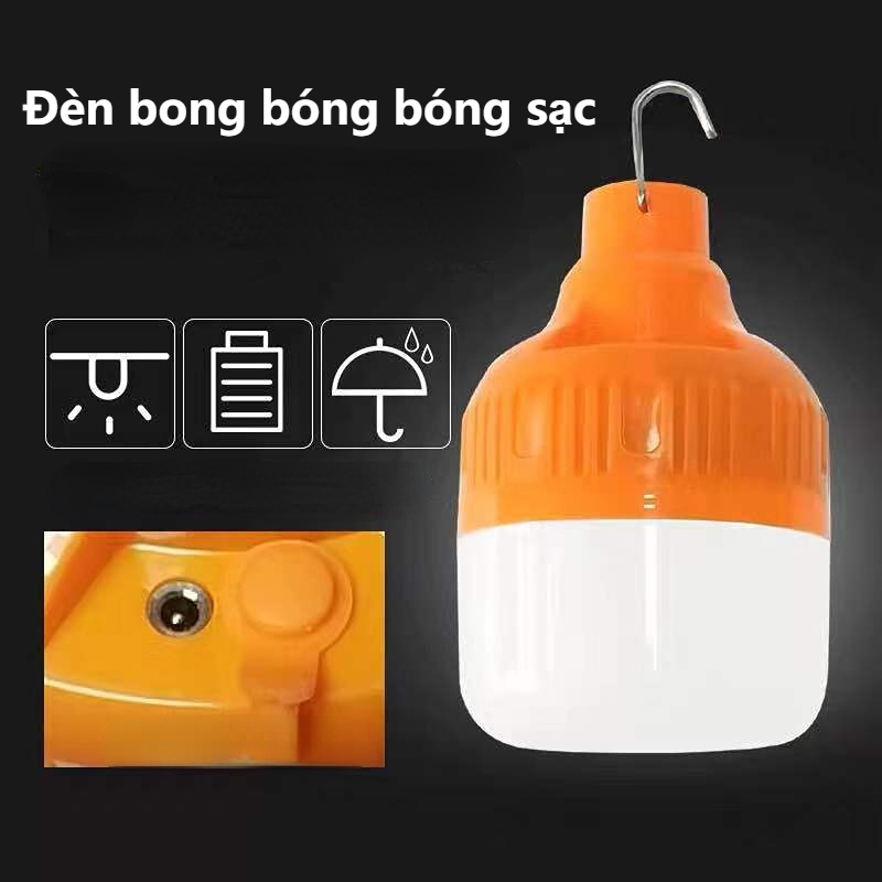 YONUO Đèn LED Bóng Đèn Không Dây Bóng Đèn Khẩn Cấp Bóng Đèn Sạc Bóng Đèn Di Động Bóng Đèn USB Đèn Cửa Hàng Đèn Cắm Trại Bóng Đèn Năng Lượng Mặt Trời, Bóng Đèn Tích Điện kháng nước