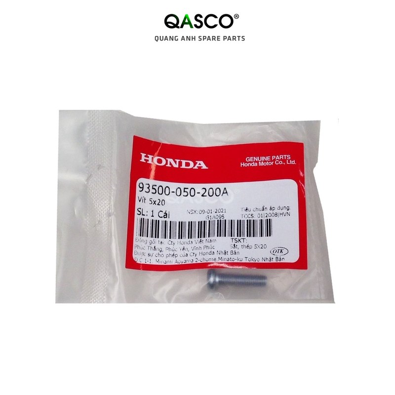 Vít honda cỡ 5x20 _1006