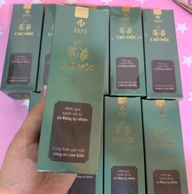 Cao tan mỡ bụng Cao mộc ZN ( Cao lá rừng mẫu mới nhất)