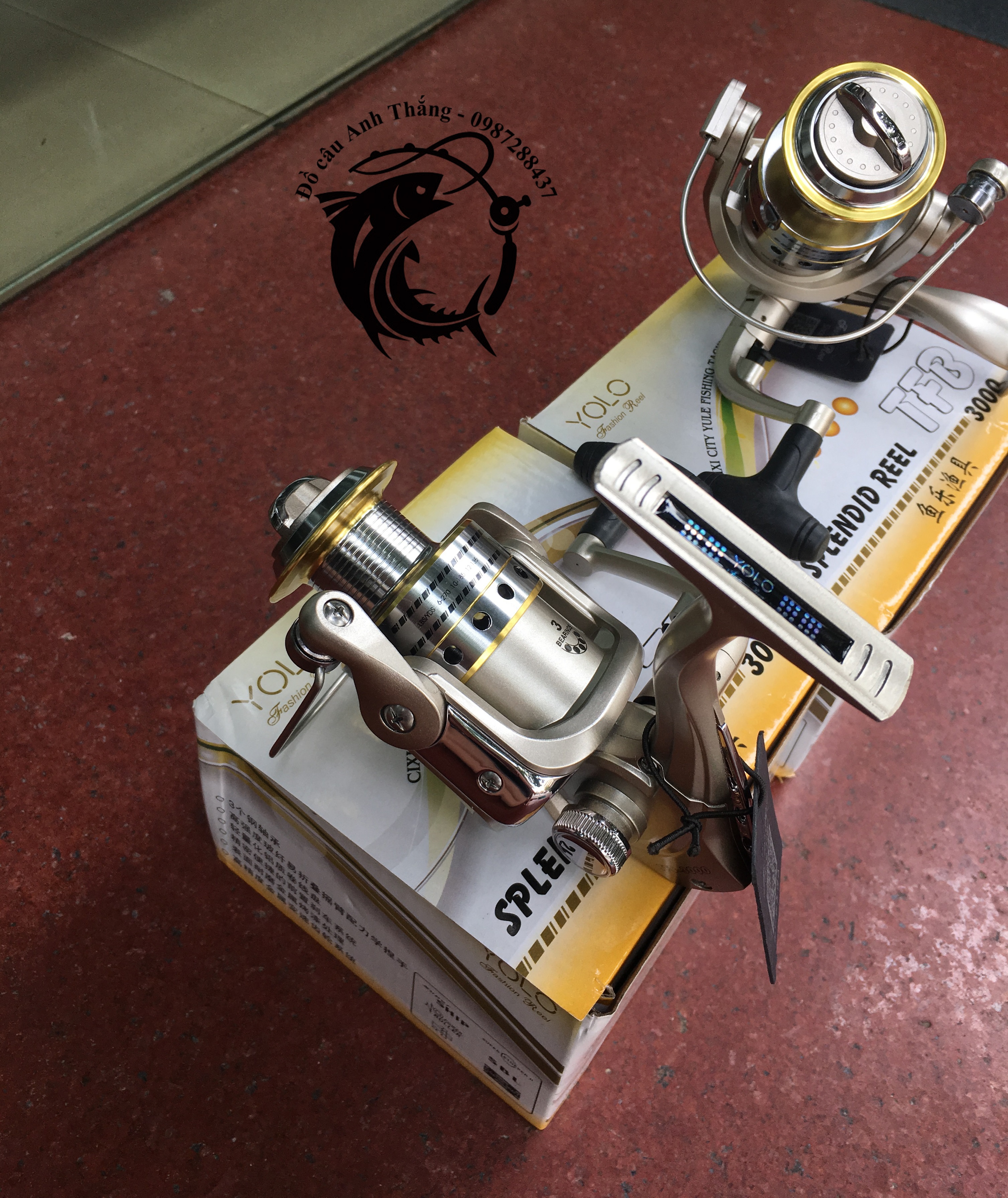 máy câu cá YOLO TFB giá rẻ câu lancer, câu lure, câu lục