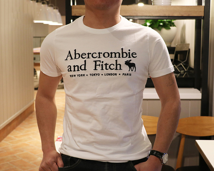 Áo thun Abercrombie White 2021