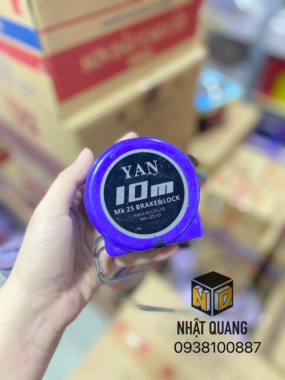 Thước Kéo Yan Loại 1 - Có Lỗ Ban/Số (5m,7.5m,10m)