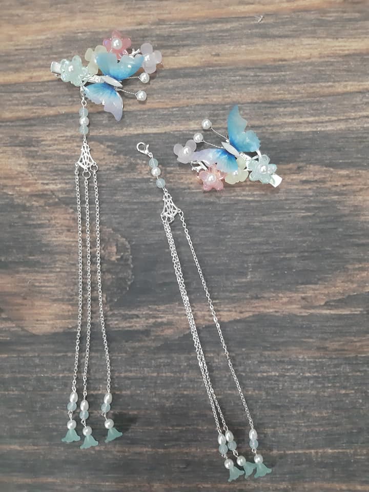 KẸP TÓC CỔ TRANG CHO BÉ