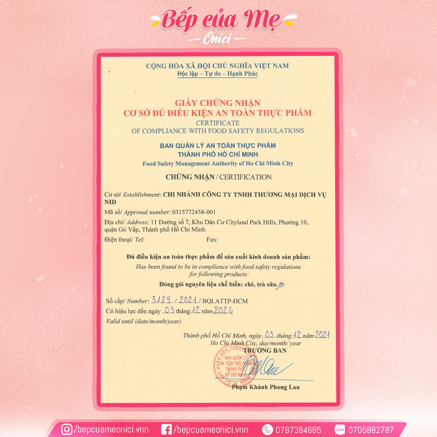 Kỉ tử ninh hạ loại 1 Bếp Của Mẹ Onici