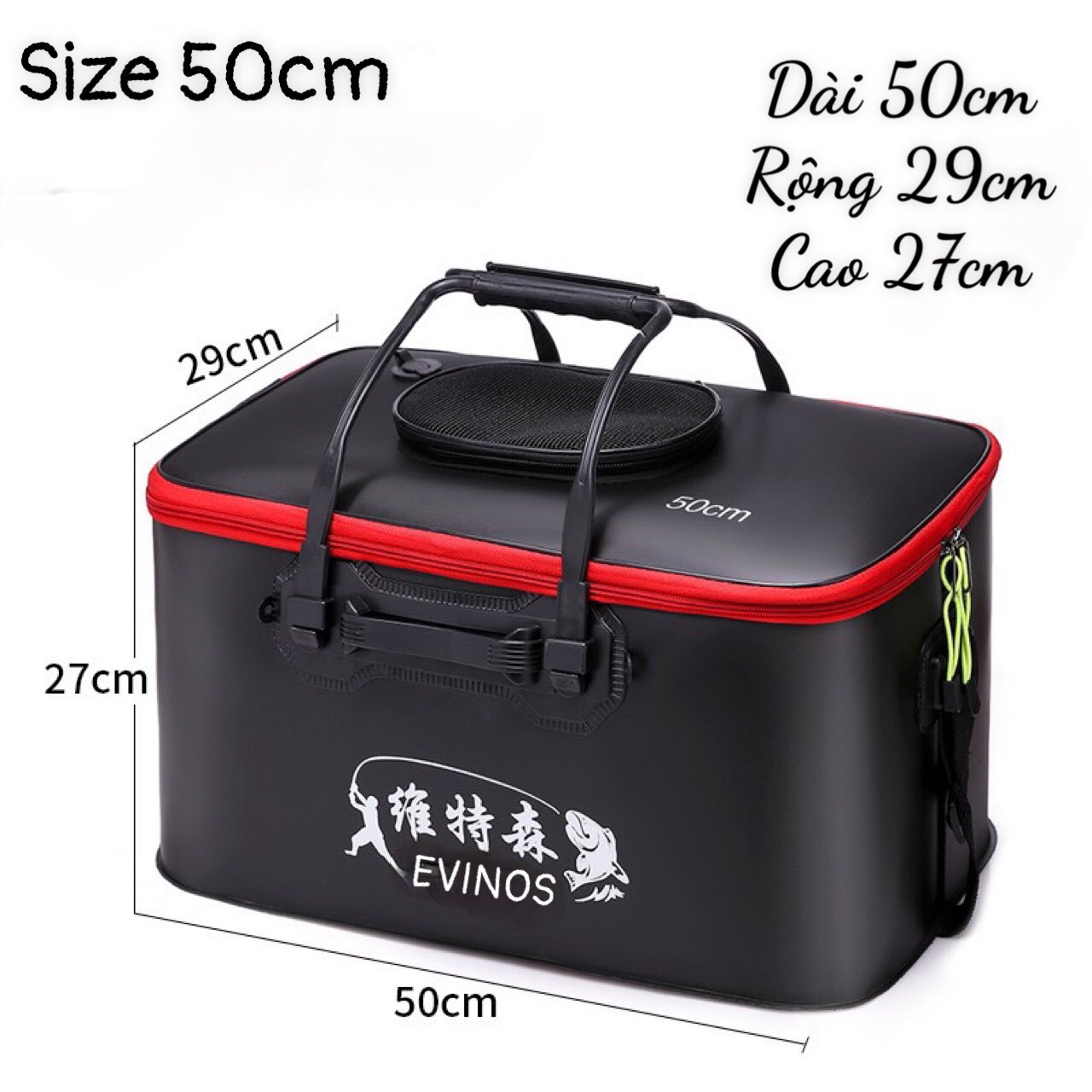 TÚI THÙNG ĐỰNG CÁ ĐA NĂNG GẤP GỌN SIÊU BỀN