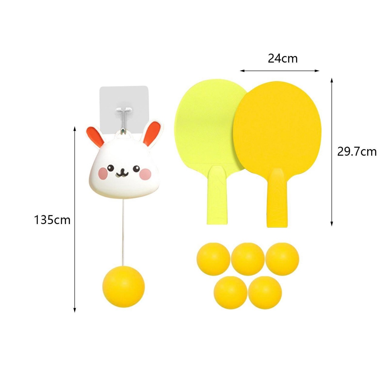 Bộ đồ chơi bóng bàn treo tường cho bé