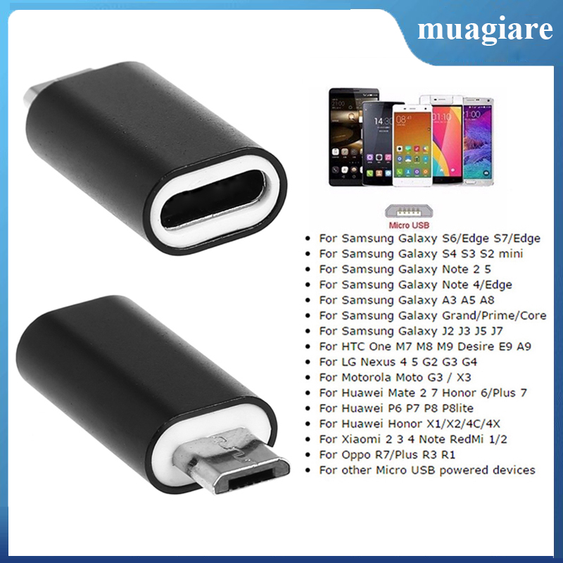 8 pin Lightning female to Micro USB male adapter for Android phones