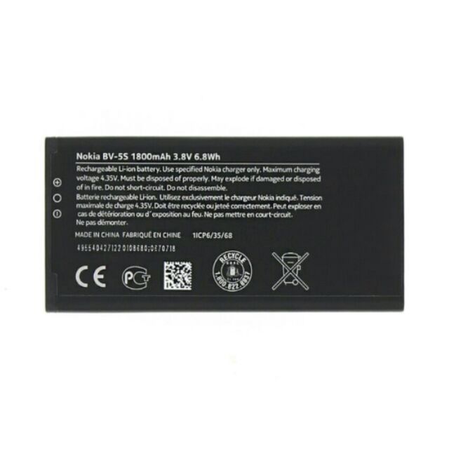 Pin cho máy Nokia x2 dual sim bv_5s xịn bh 6 tháng đa dạng mẫu mã chất lượng sản phẩm đảm bảo và cam kết hàng đúng như mô tả