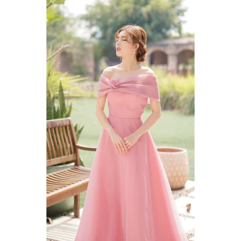 ĐẦM DẠ HỘI ĐI TIỆC KẾT HOA NGỰC