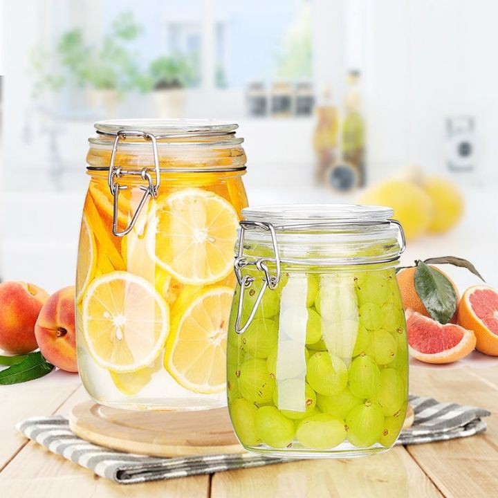Glass Jar with Lid 1500ml
