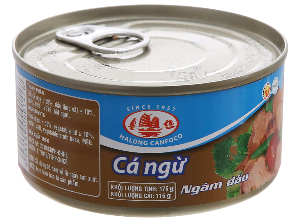 [Siêu thị WinMart] - Cá ngừ Hạ Long ngâm dầu hộp 175g