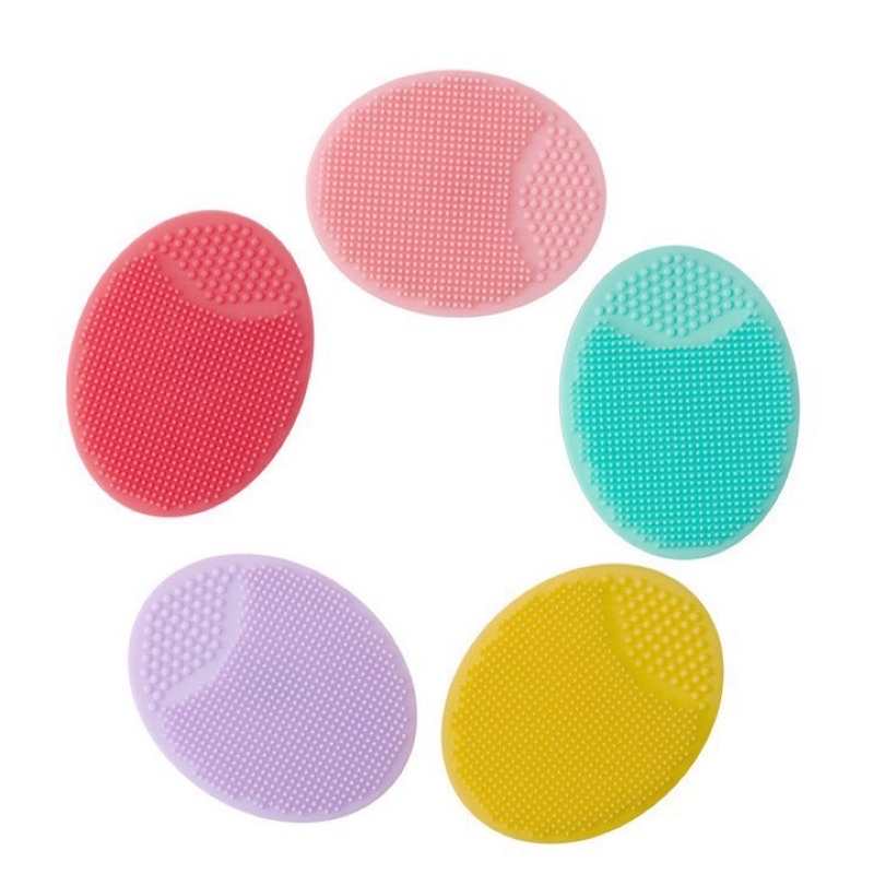 Miếng Cọ Rửa Mặt Tẩy Tế Bào Chết Silicon