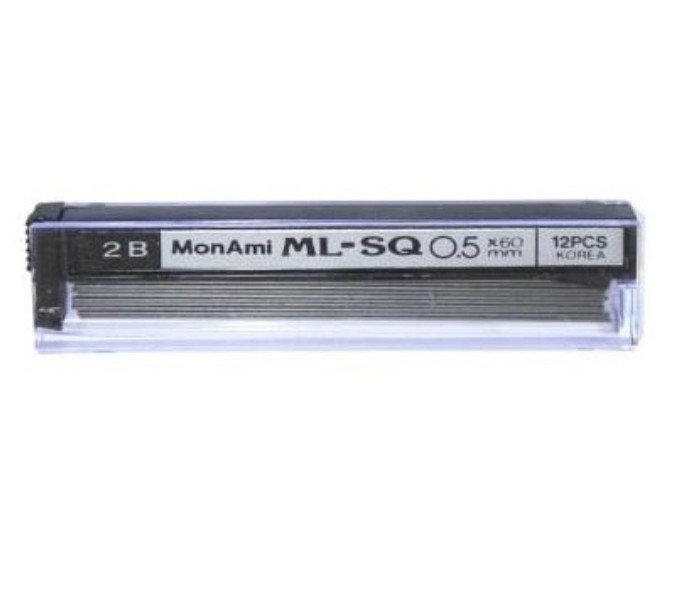 1 hộp ruột chì Monami 0,5mm - Hàn Quốc
