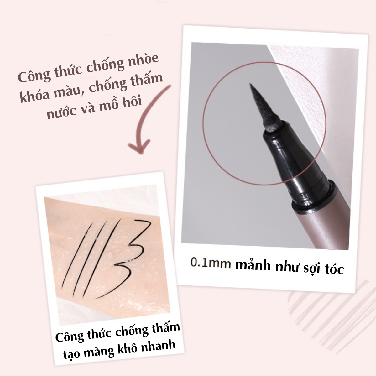 Chì Kẻ Mày 2 Đầu WODWOD Double Headed W941 - Kẻ Mày + Kẻ Mắt