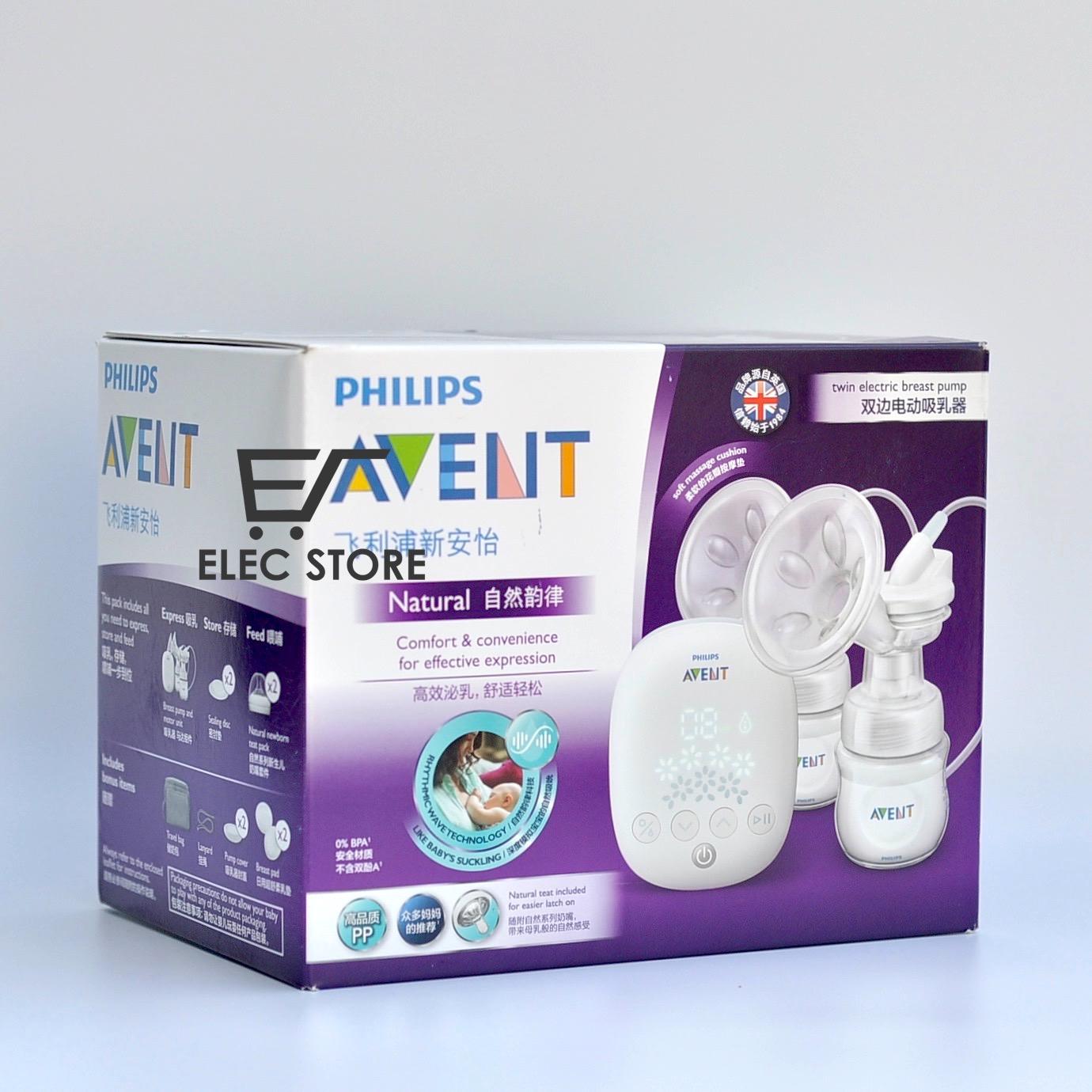 Máy hút sữa Philips Avent điện đôi SCF303-01