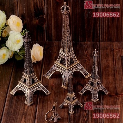 Mô hình tháp Eiffel kim loại  SIZE M