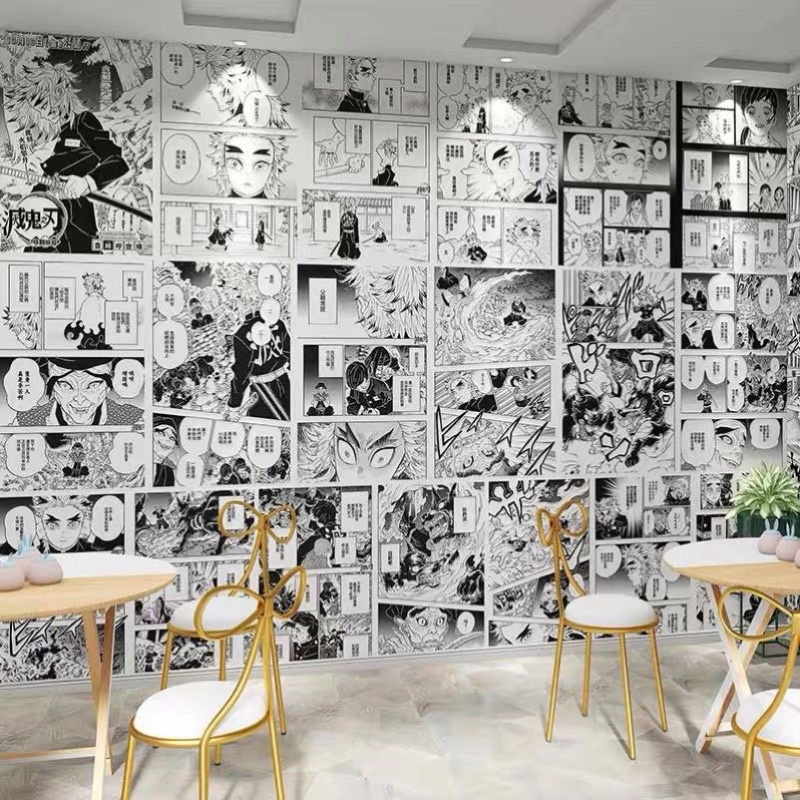 [MANGA WALL] Tranh MANGA ANIME dán tường giấy xịn
