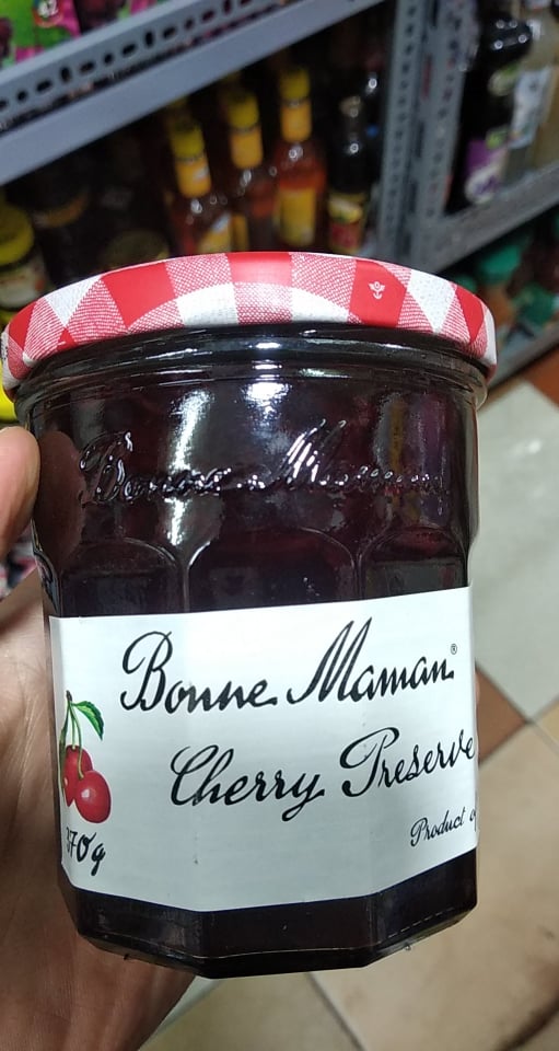 Mứt anh đào cherry Bonne maman 370g