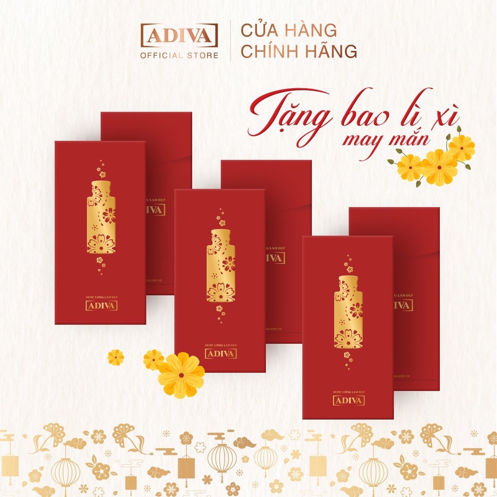 Bao lì xì ADIVA set 6 cái