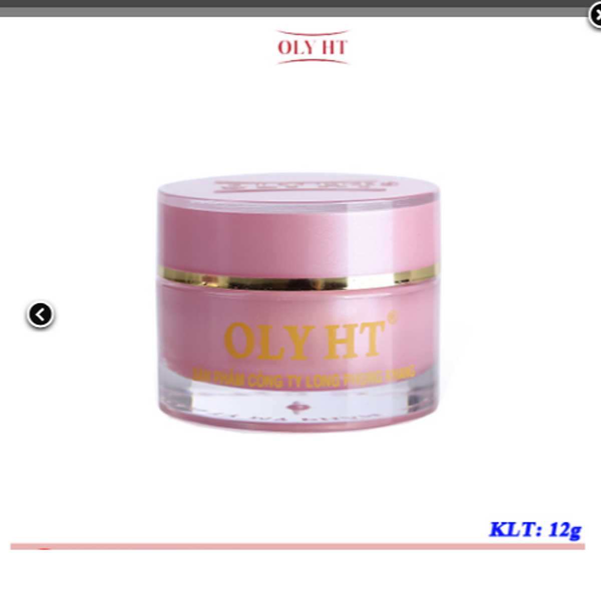 Kem OLy HT Trắng Da Giữ Ẩm Chống Nắng 12g