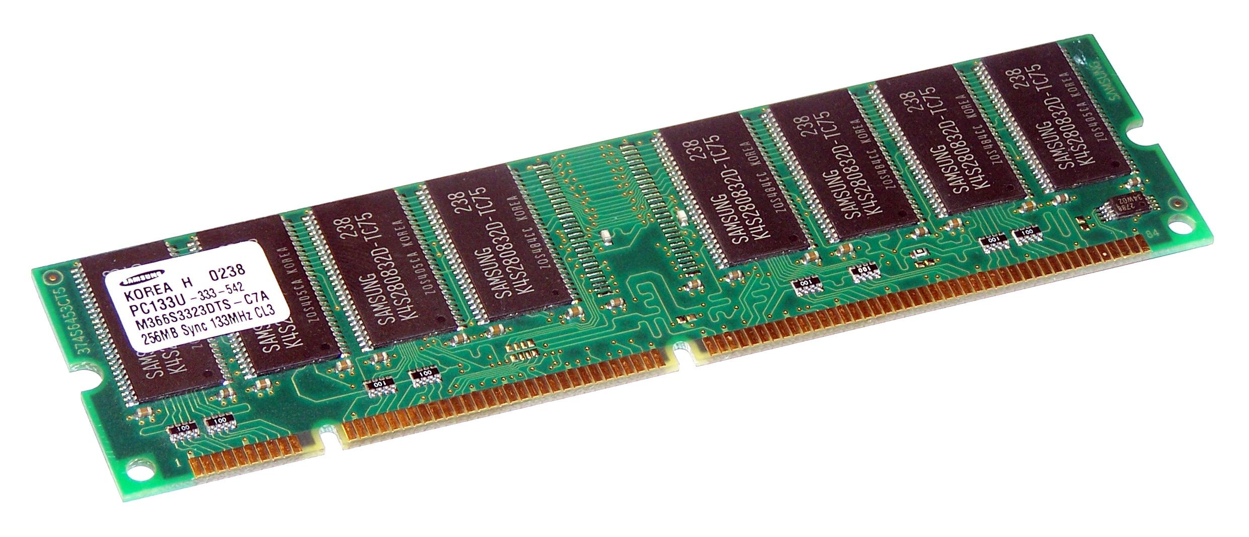 Ram SDRam Máy tính 64Mb PC 100 PC 133