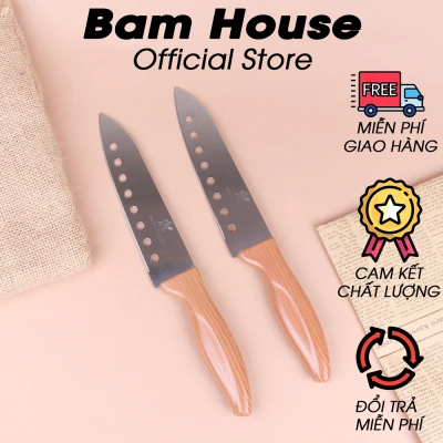 [HCM]Dao bếp gọt trái cây inox Bam House cán nhựa cao cấp DC02 – BamBam Store