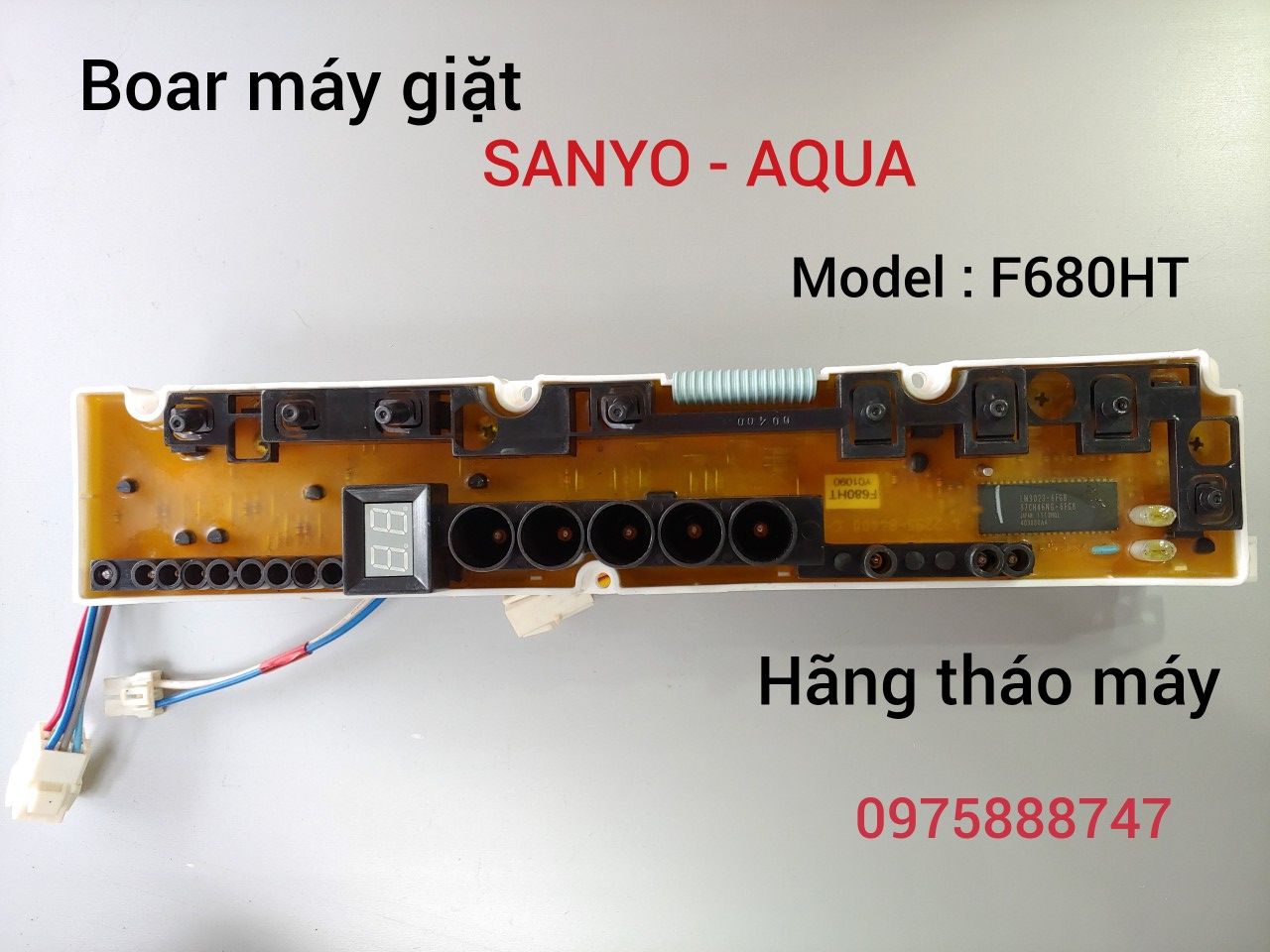 Bo máy giặt sanyo asw - f680ht