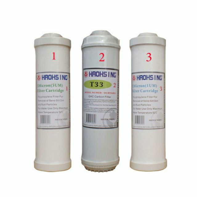 Bộ lõi lọc nước ro 123 dành cho máy housing