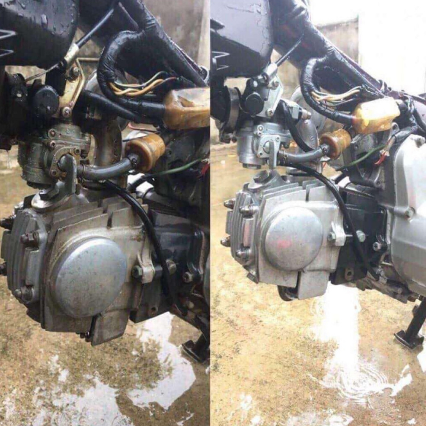 Lọ Tẩy Lốc Máy Và cây Vệ Sinh