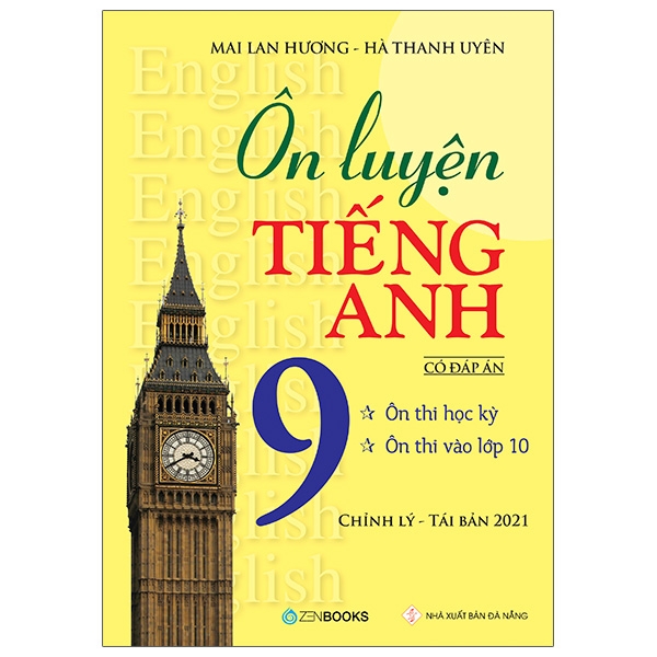 Fahasa - Ôn Luyện Tiếng Anh Lớp 9 - Có Đáp Án (Tái Bản 2021)