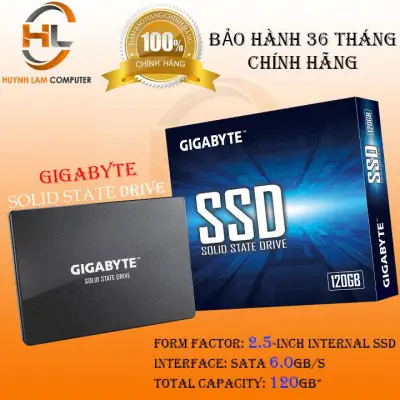 SSD 120GB Gigabyte sata3 chuẩn 2.5inch 500/380Mbs - Viễn Sơn Phân phổi