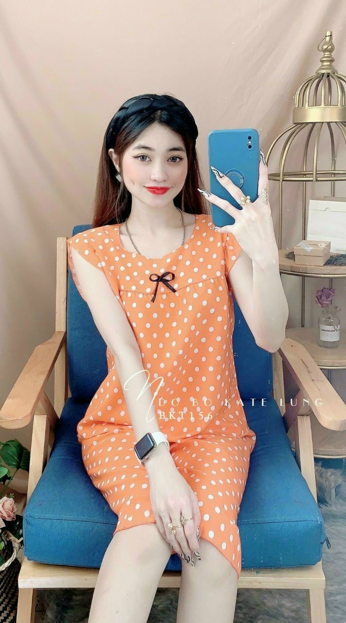 [HCM] Set bộ lửng mặc nhà vải lụa hàn cực đẹp freesize dưới 53kg