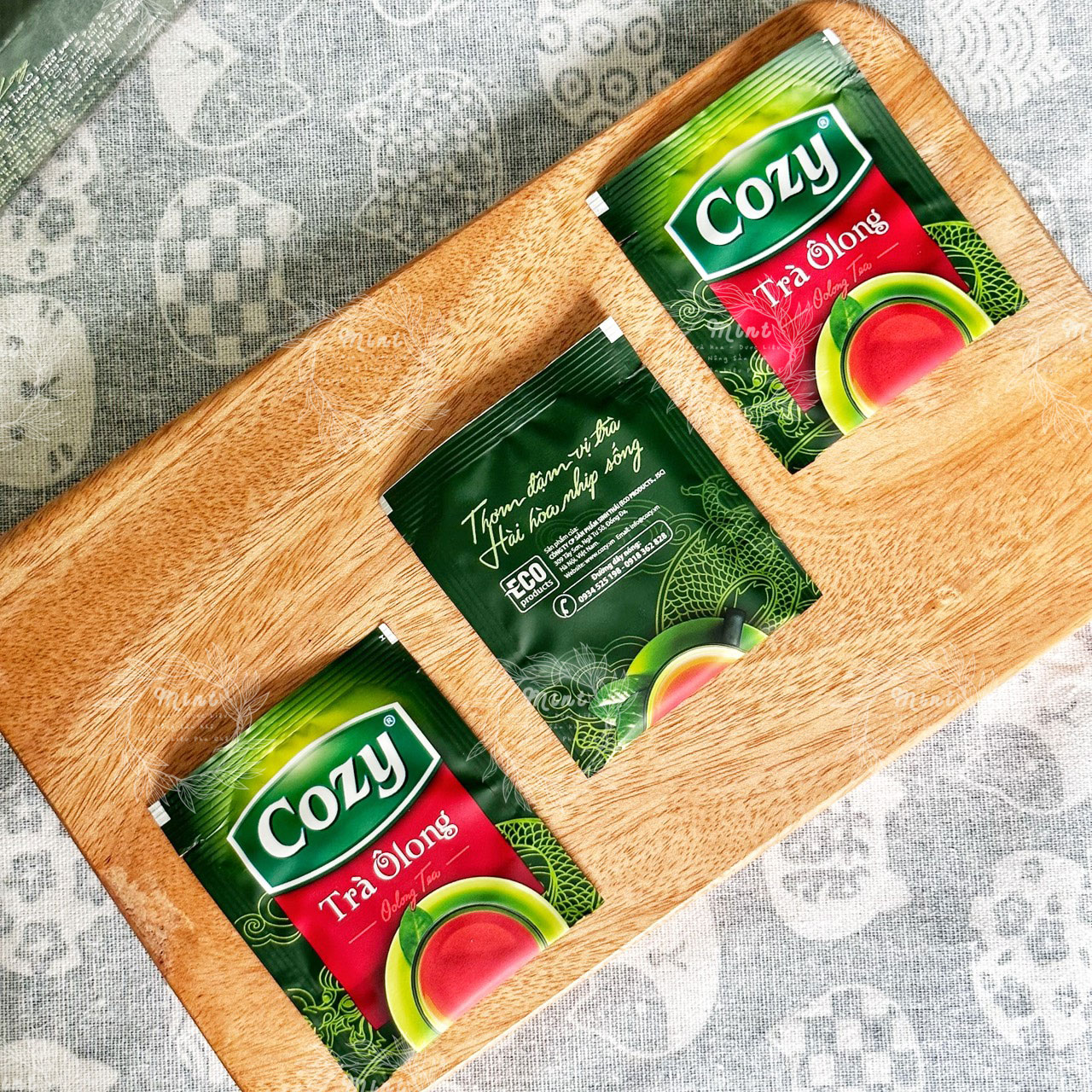 Trà Cozy Túi Lọc Oolong x 25 Gói x 2gr
