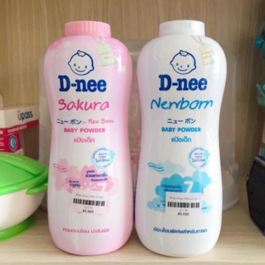 Phấn Rôm  Cho Bé Dnee Organic 400g Thái Lan (Mẫu mới)