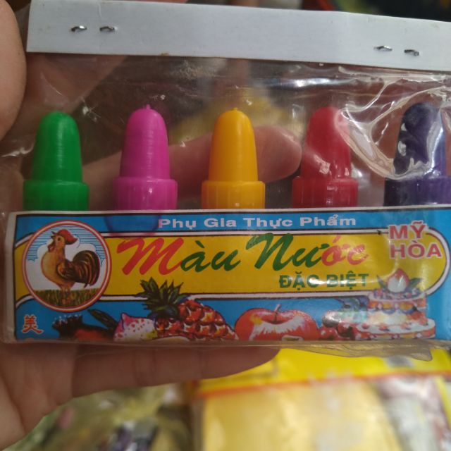 Màu thực phẩm mỹ hòa|1 lóc màu xanh lá