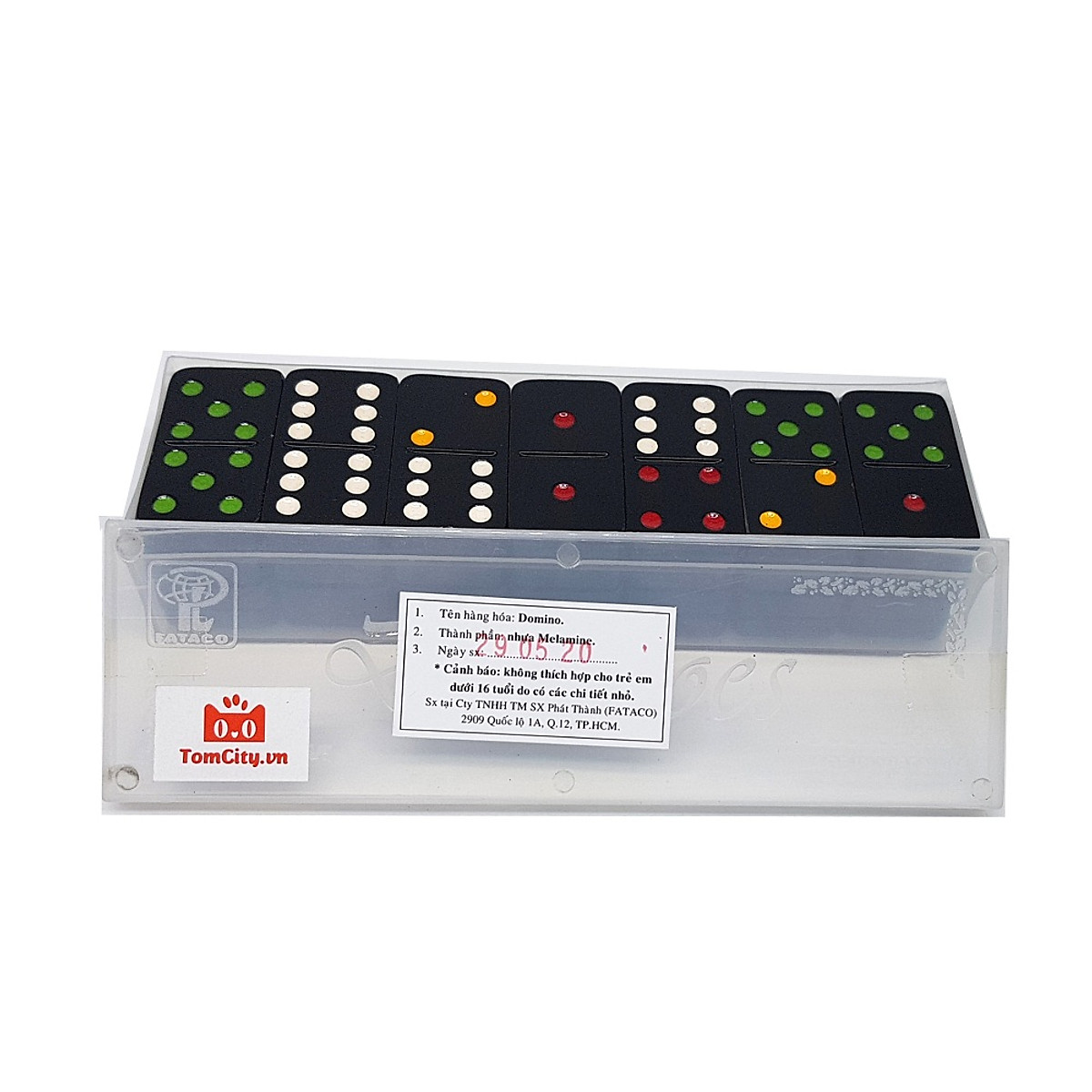 Cờ Domino Đen Cao Cấp TomcityVN