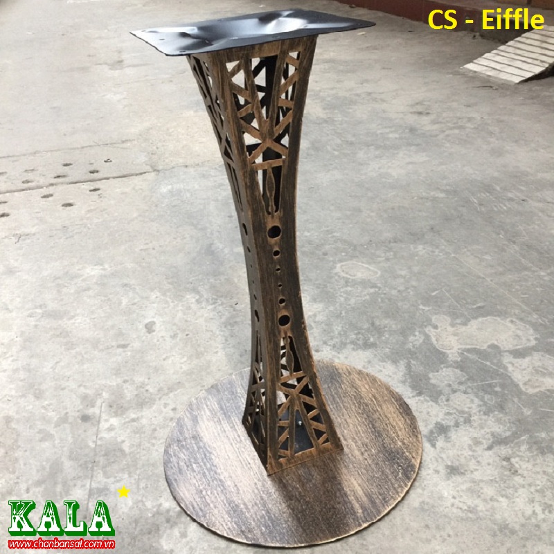 Chân bàn sắt hình tháp Eiffle