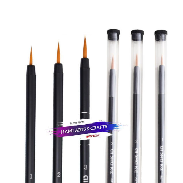 Cọ tỉa ishak giá rẻ (3 size)