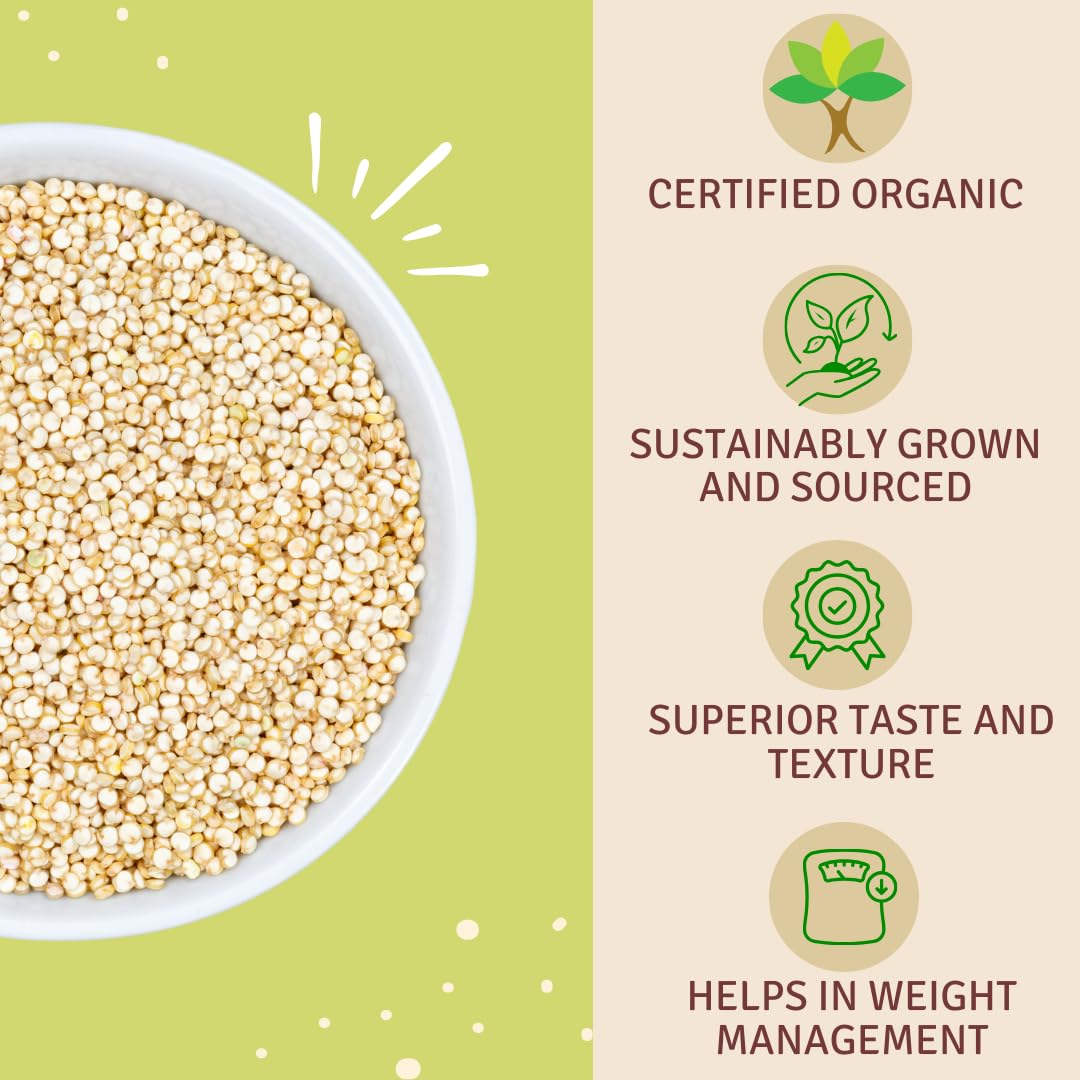 Just Organik White Quinoa 500g