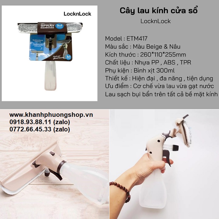 cây lau kính lock&lock - cây lau kính
