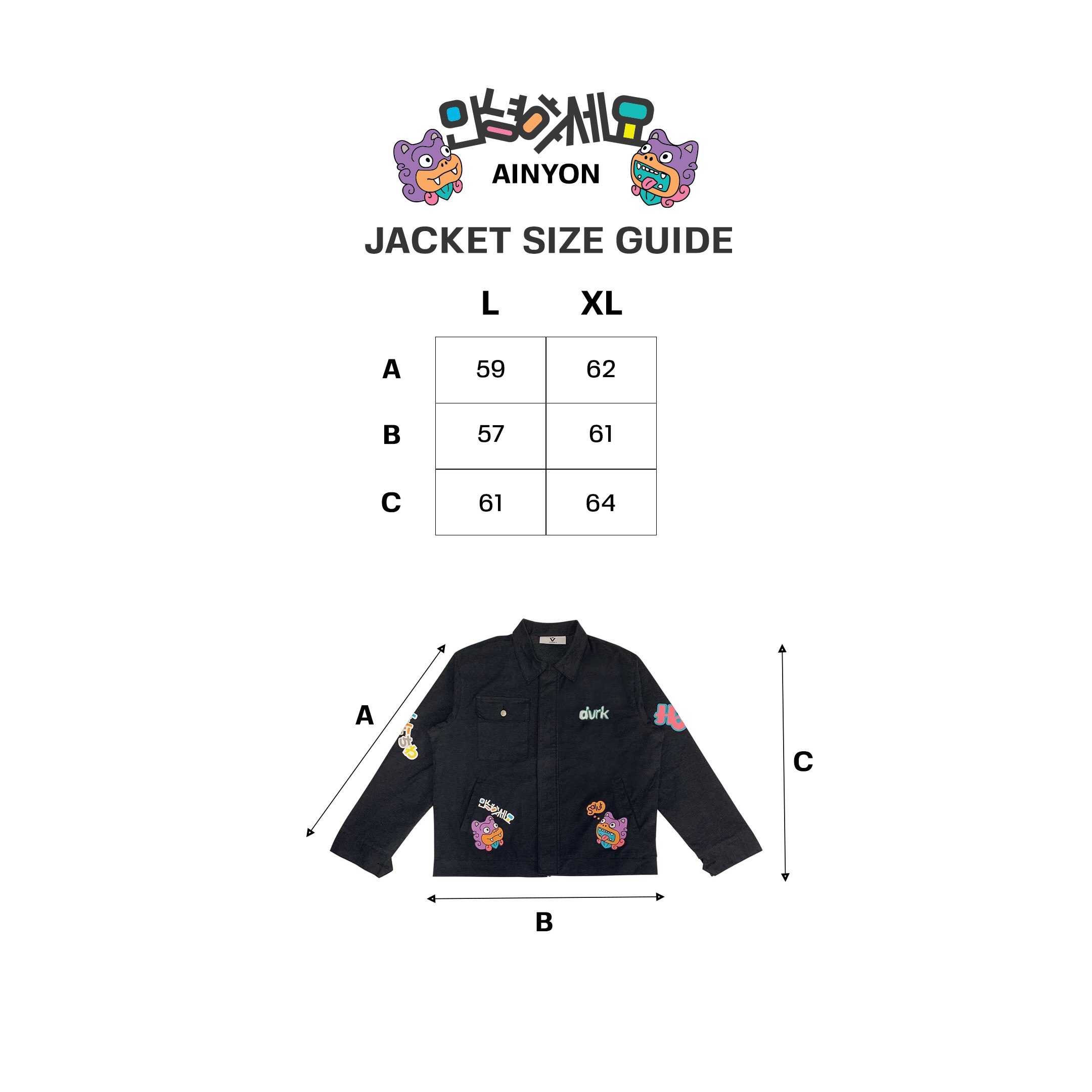 DVRK - ÁO KHOÁC TAY DÀI AINYON - DVRK - 21SS