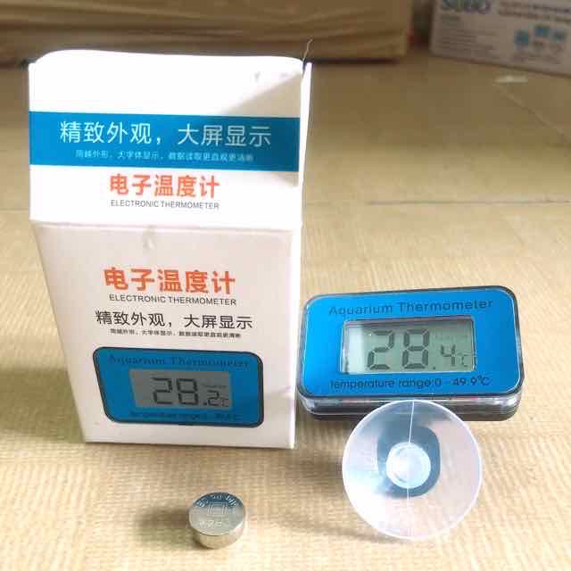 Nhiệt Kế Điện Tử Dán Hồ Cá - Hàng Công Ty